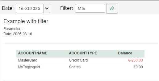 filter example output